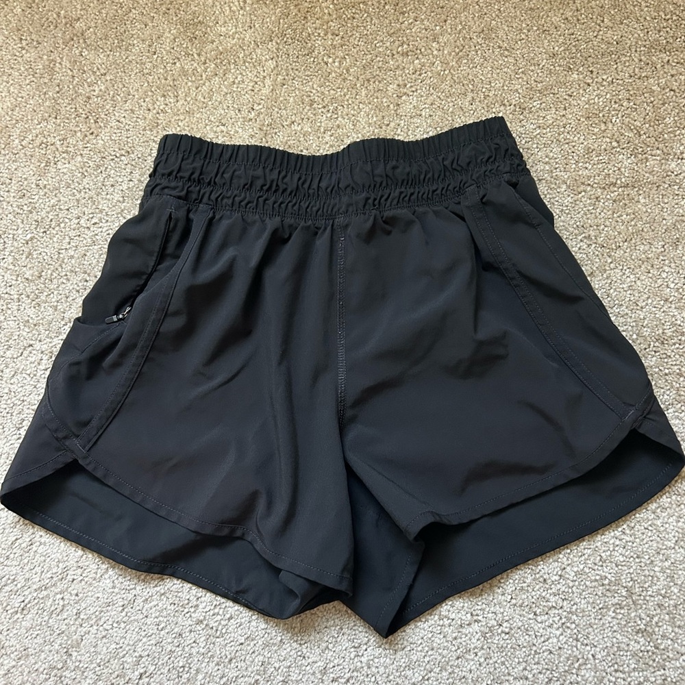 Black Women's Athletic Shorts